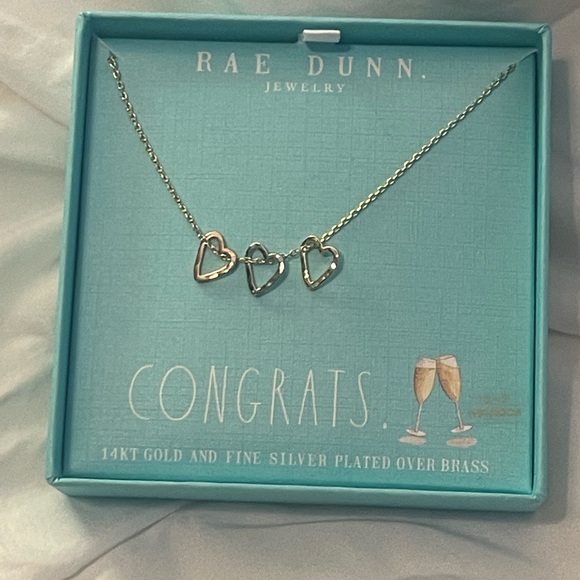 Rae Dunn Jewelry - NWOT Rae Dunn “Congrats” Necklace